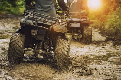 Remove Dirt from an ATV!