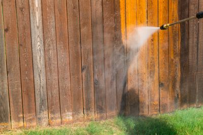 Clean Fences with Power Washing Services!