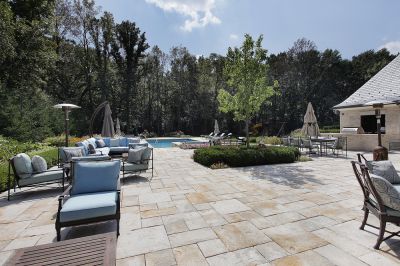 Get a Stone Patio Power Washed!