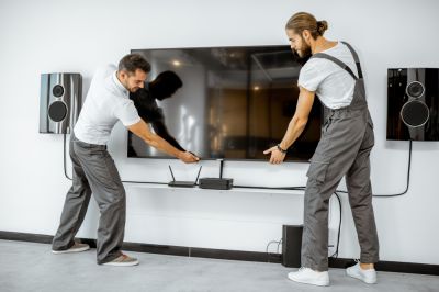 Residential and Commercial Tv Hanging Services Are Available!