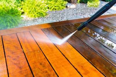 Power Washing of Your Home's Deck or Patio!
